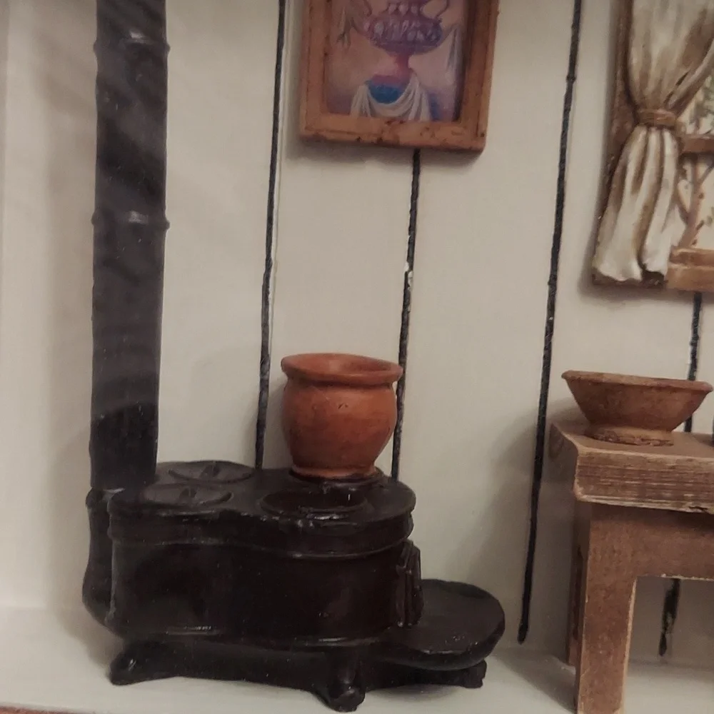 Rustic Farm home shadow box.